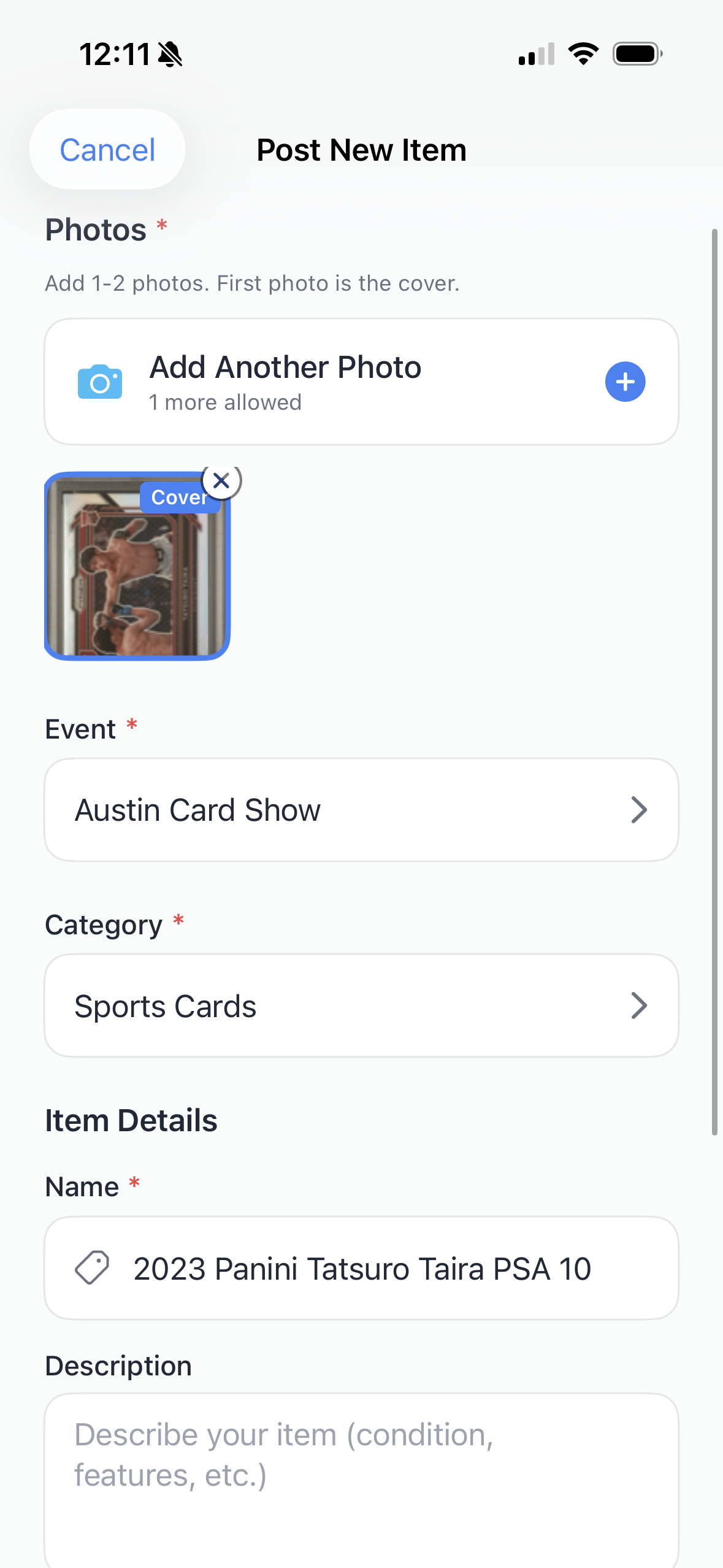 LEM app - Your Profile